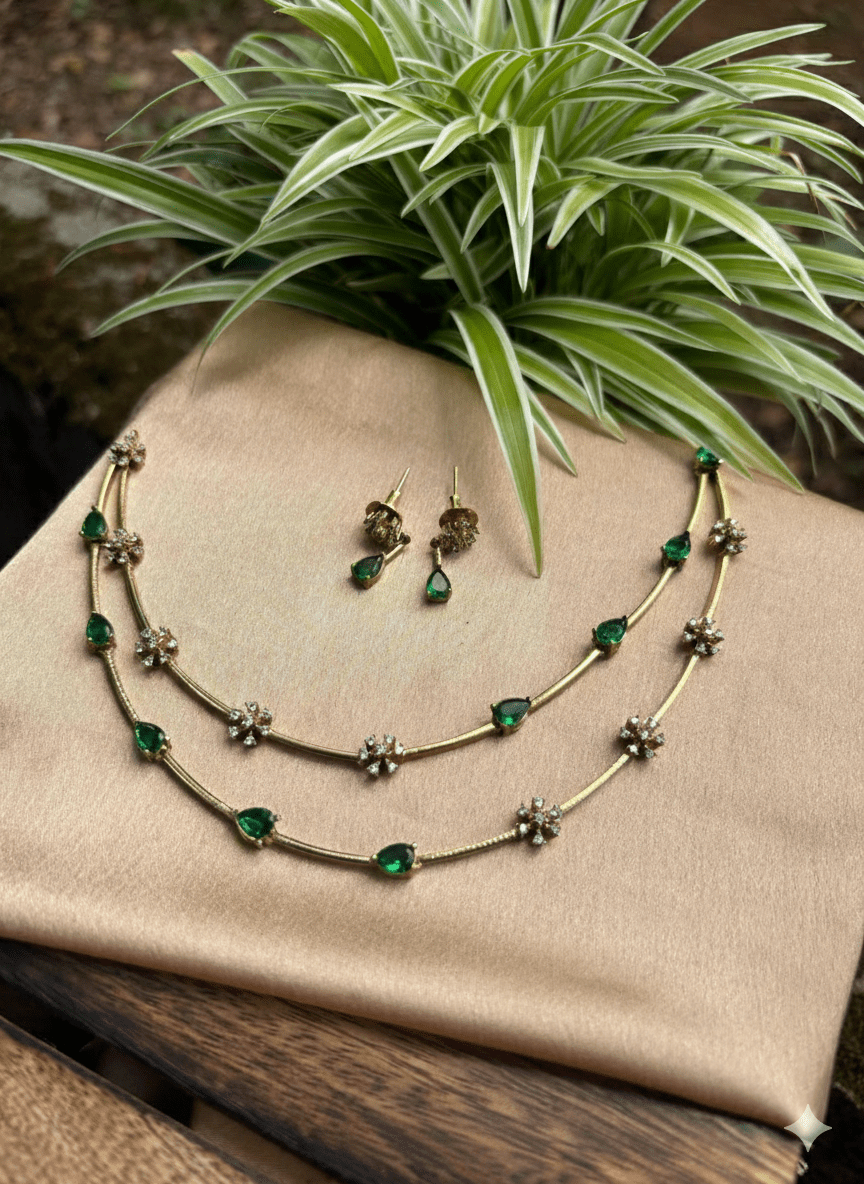 Aavani Two layer necklace - ROYAL MIRAR