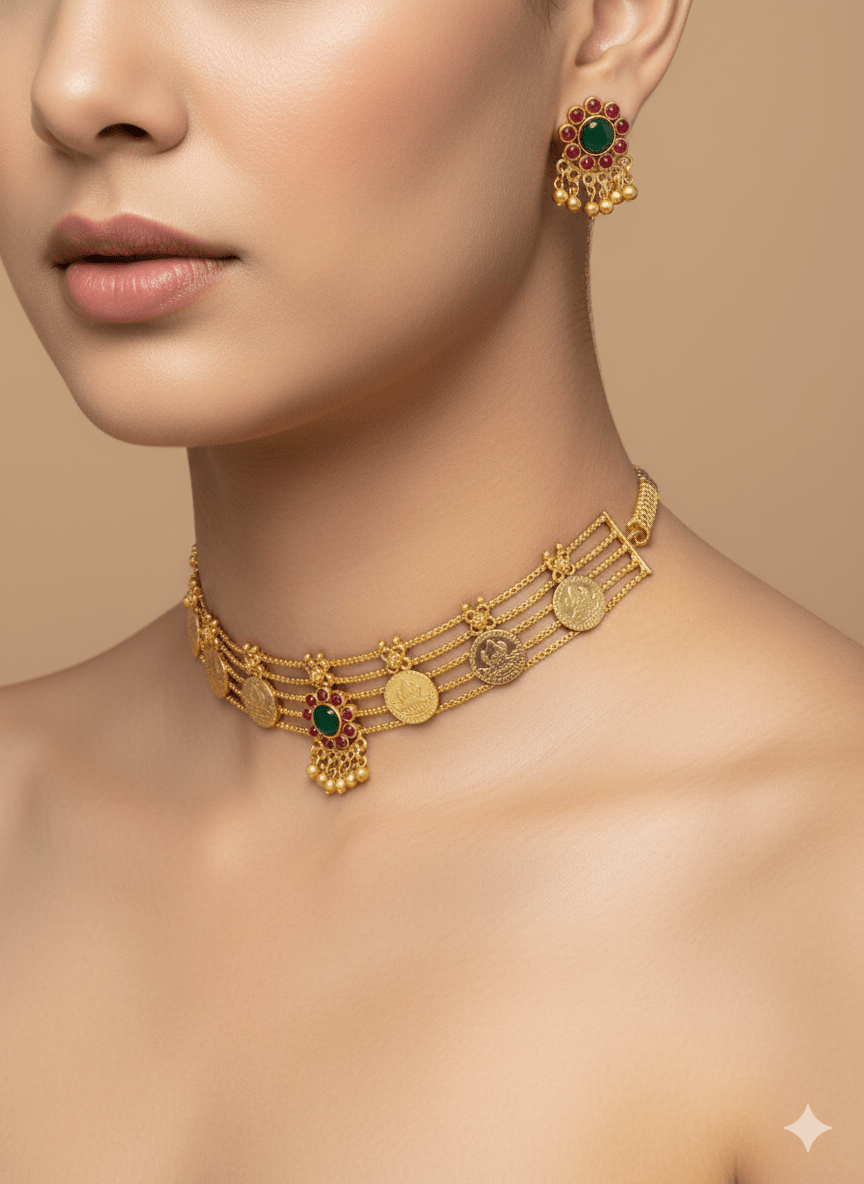 Coin adya necklace - ROYAL MIRAR
