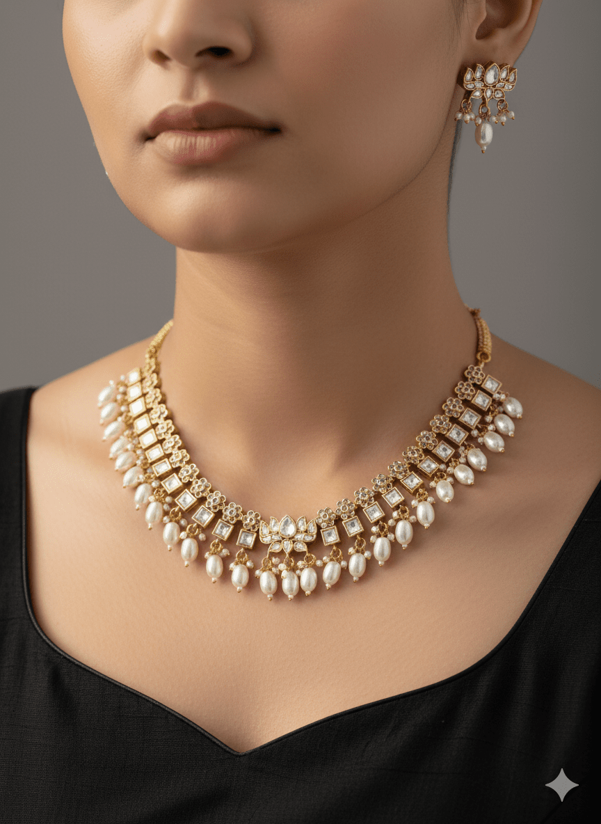 Iris Lotus necklace - ROYAL MIRAR