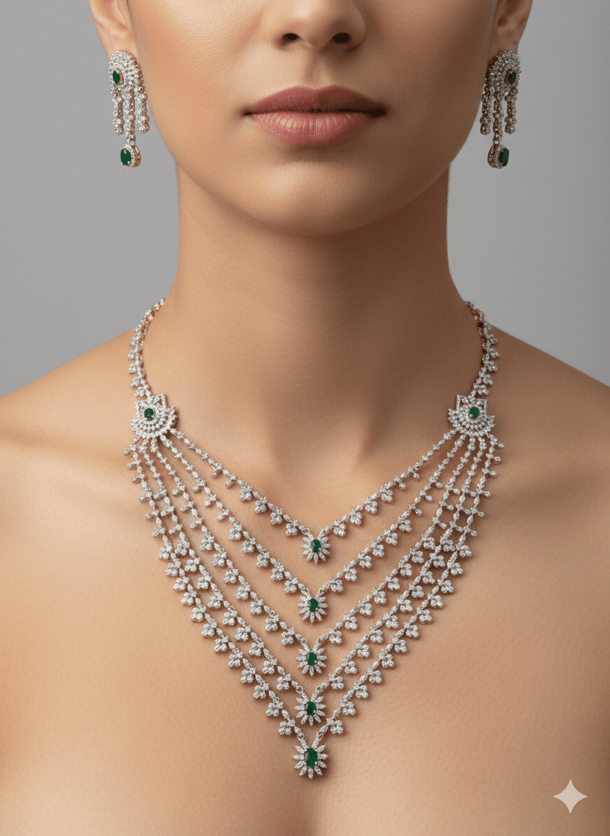 Mallika layer necklace - ROYAL MIRAR