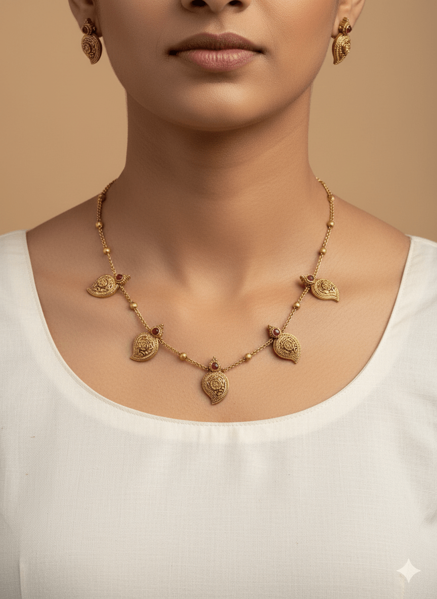 Classic mango necklace - ROYAL MIRAR