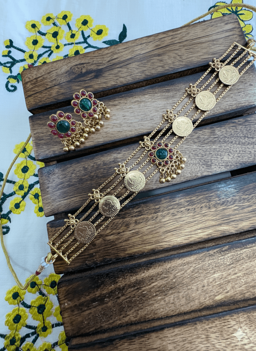 Coin adya necklace - ROYAL MIRAR