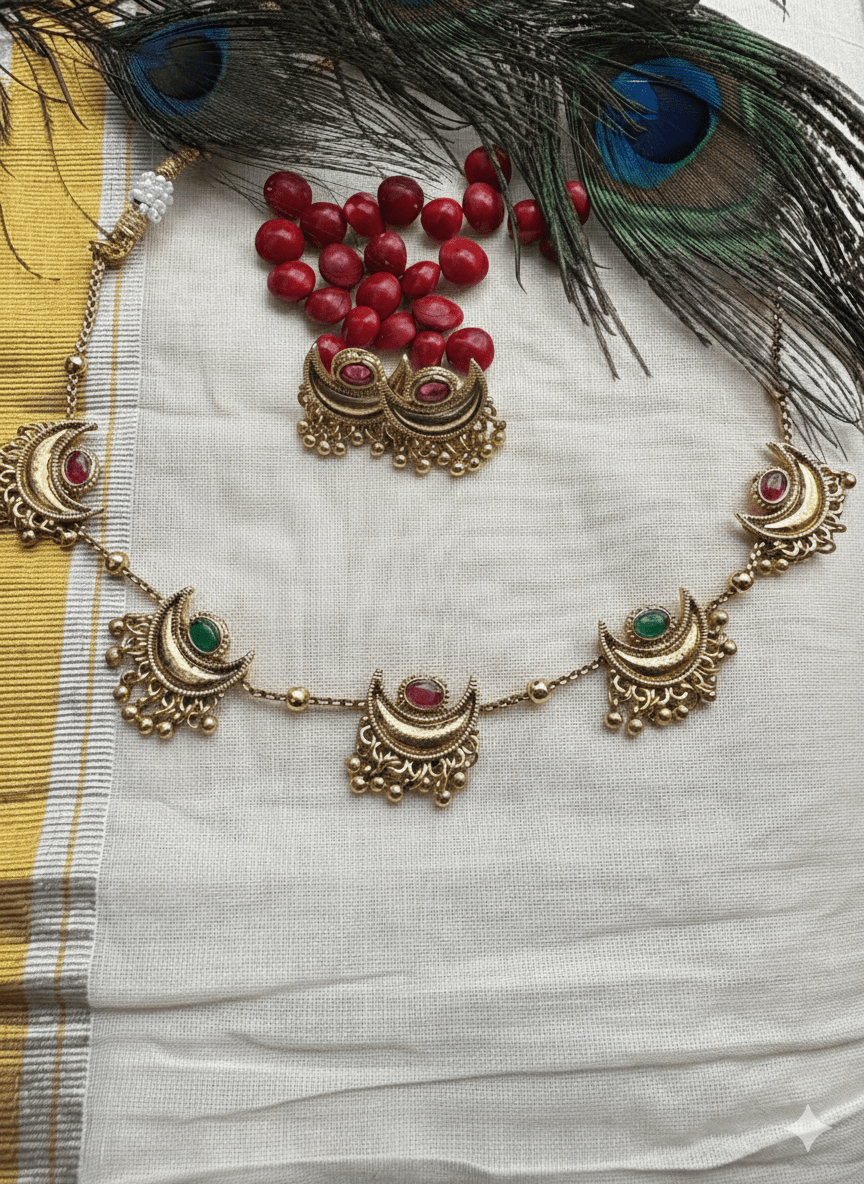 Half moon necklace - ROYAL MIRAR