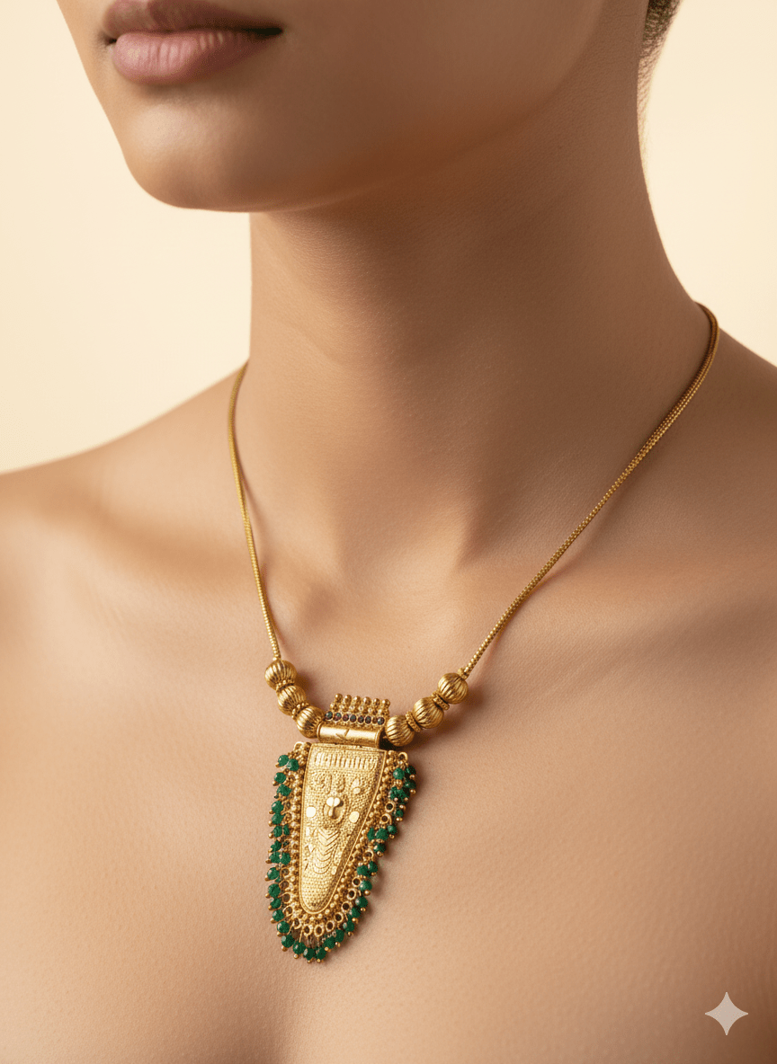 Nettipattam necklace - ROYAL MIRAR