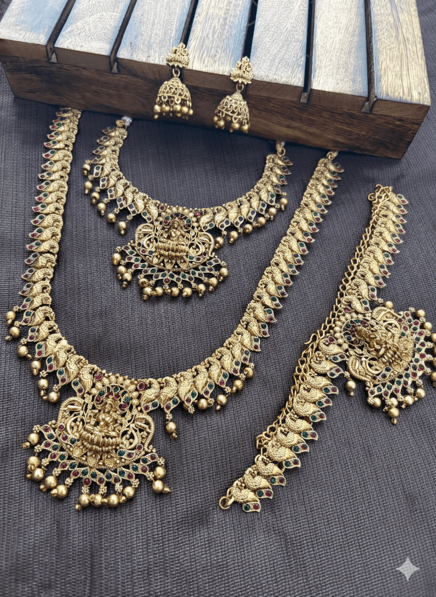 Swarna Mangalyam bridal set - ROYAL MIRAR