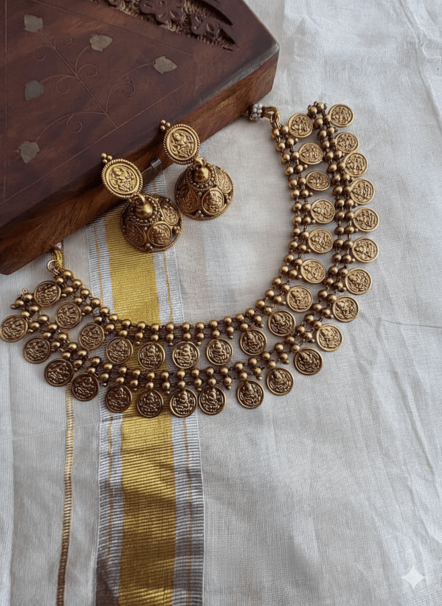 Two layer coin necklace - ROYAL MIRAR